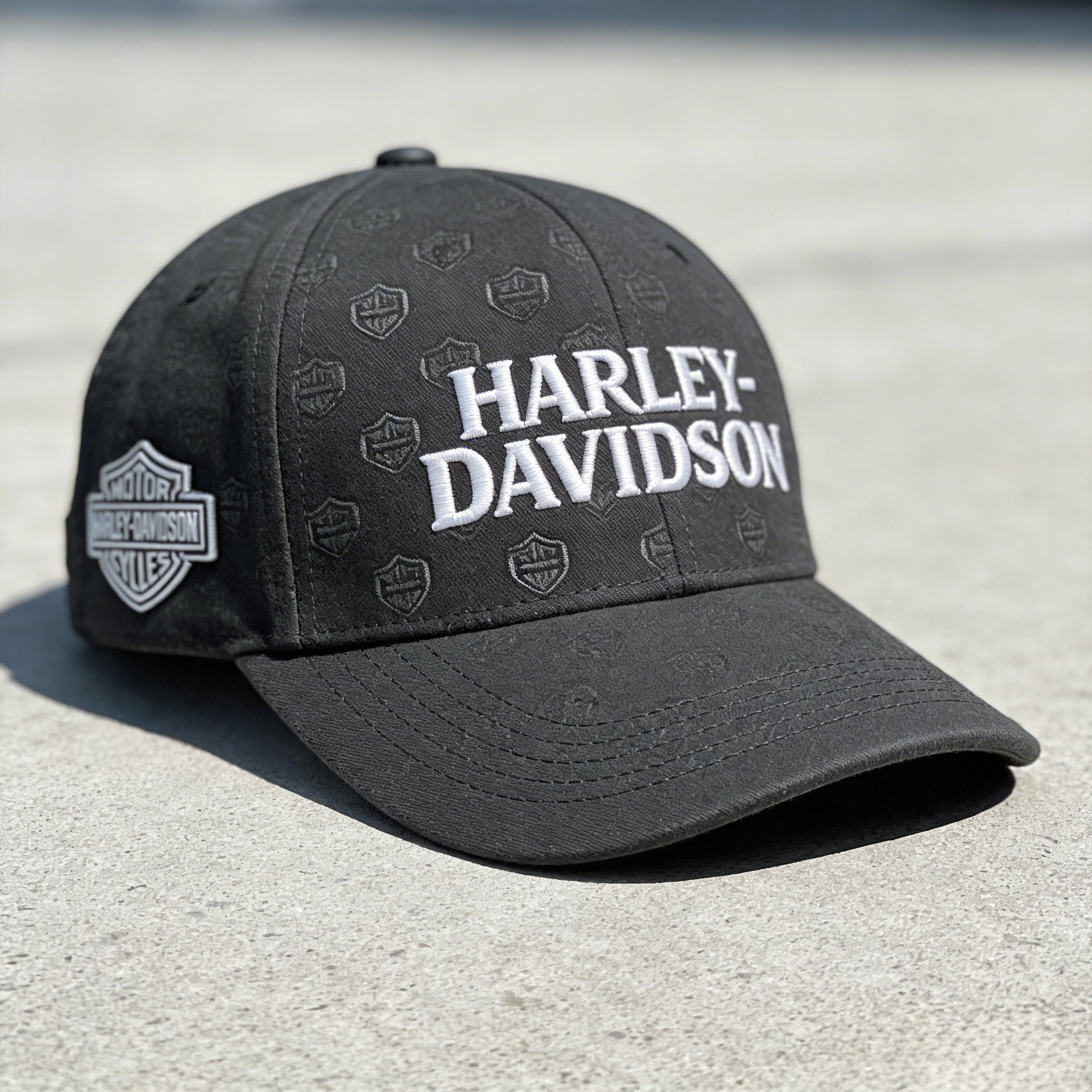 Biker Style Baseball Cap