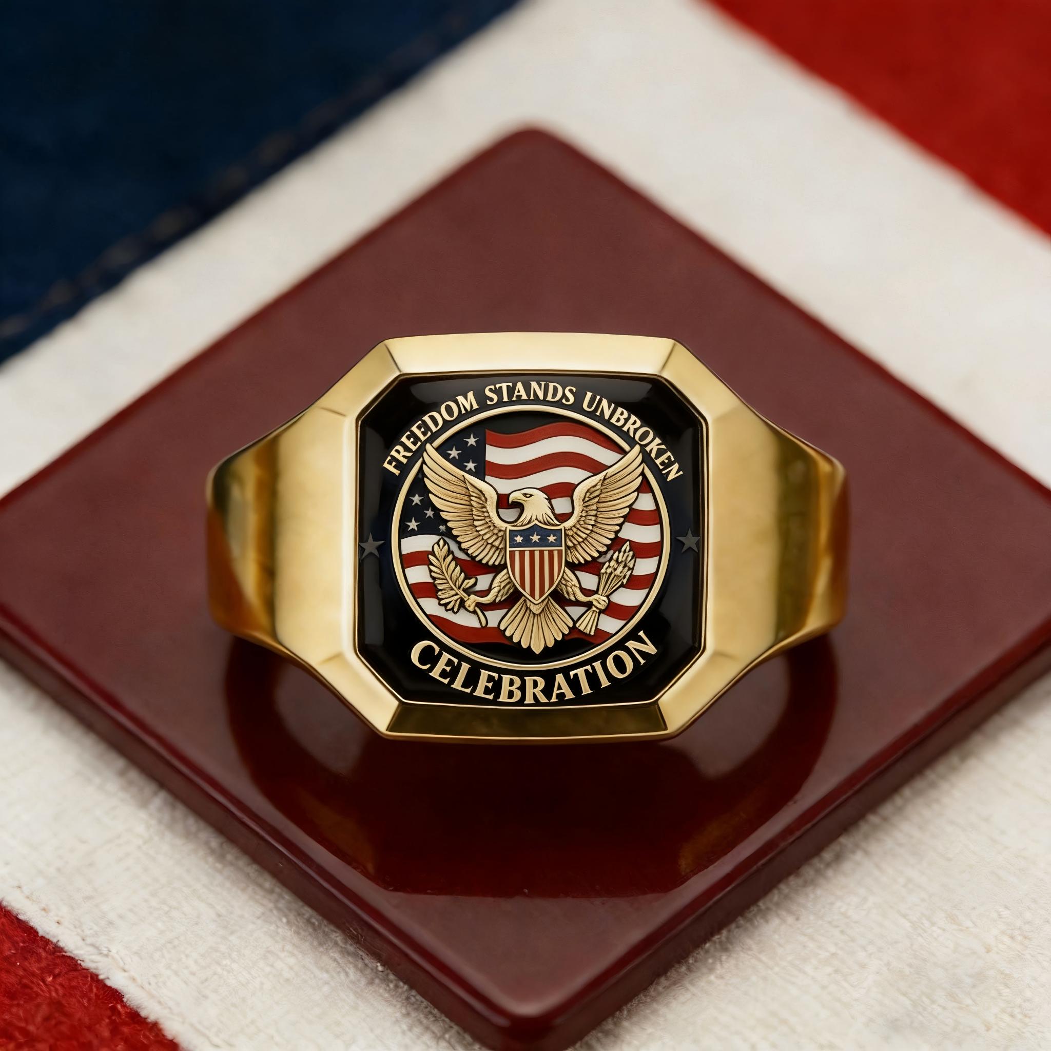 1776-2026 America Jubilee Ring