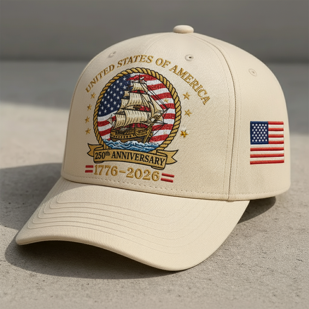 United States of America 250th Anniversary Baseball Cap (1776 - 2026)