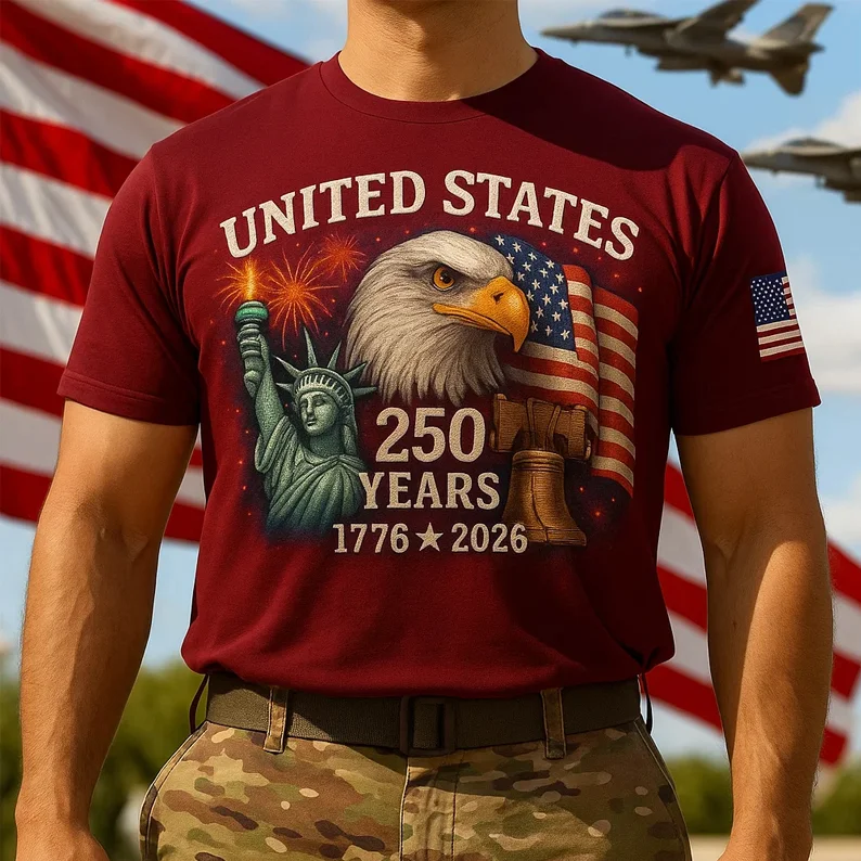 1776-2026 U.S. 250th Anniversary T-shirt