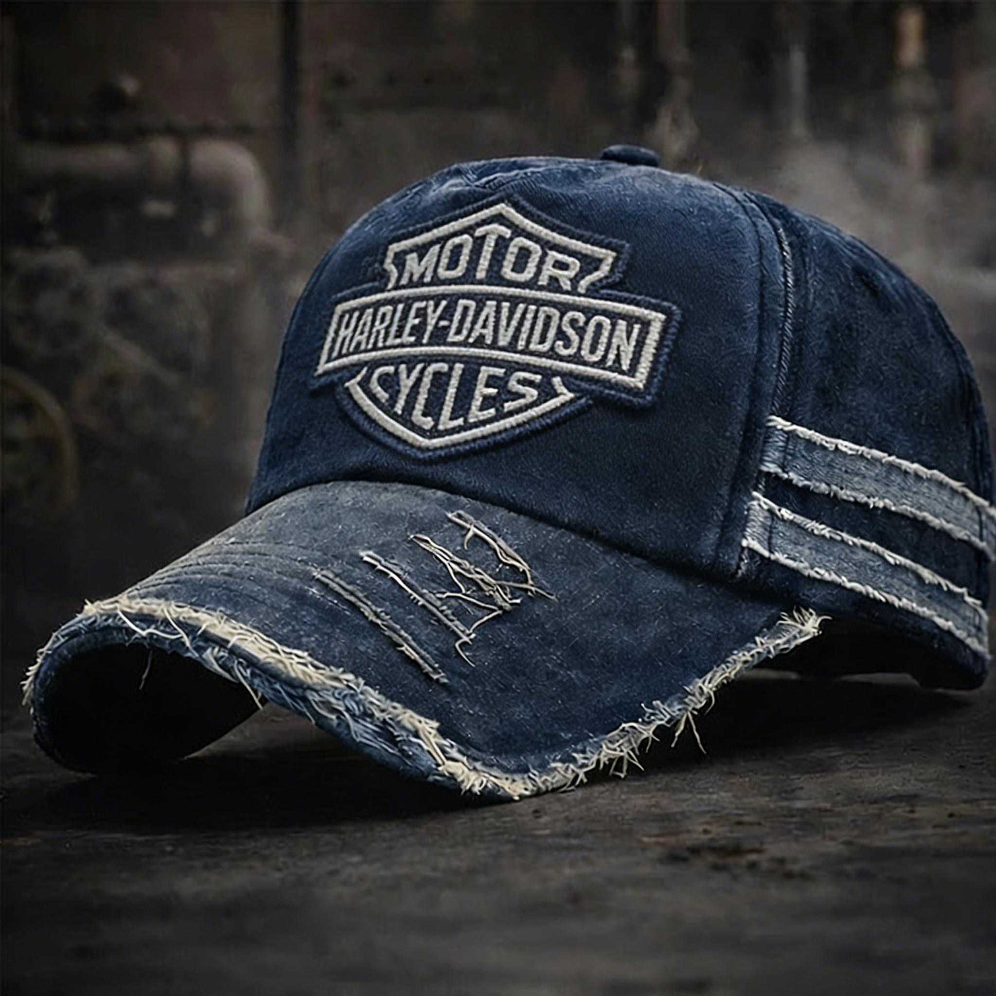 Biker Style Baseball Cap