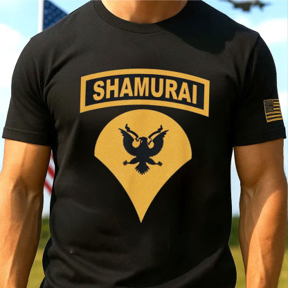 Warrior Crest SHAMURAI Graphic T-Shirt
