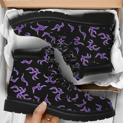 Heavy Metal Punk Biker Boots