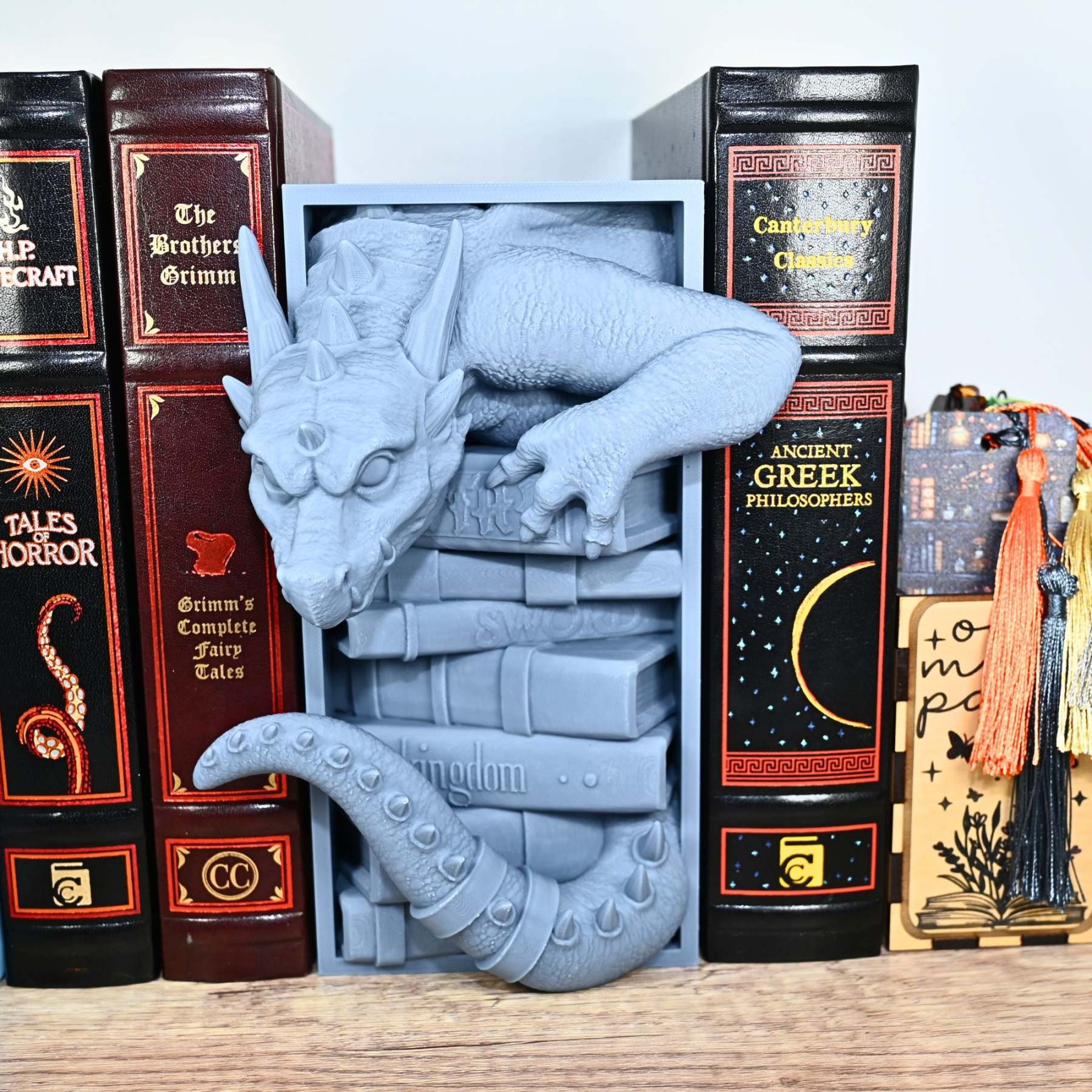 Library Dragon Book Nook