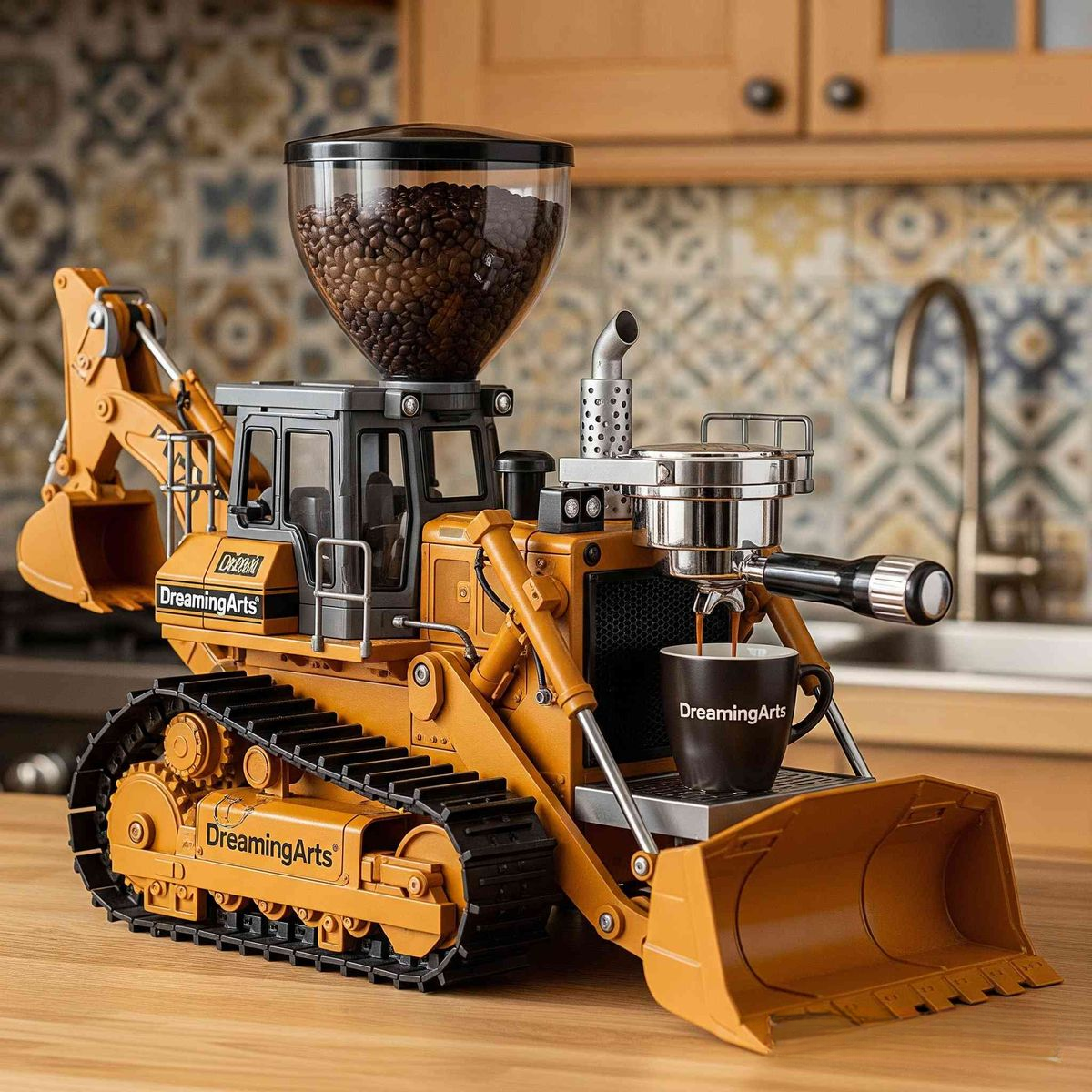 Bulldozer-Style Coffee Machine | Built for Bold Spaces