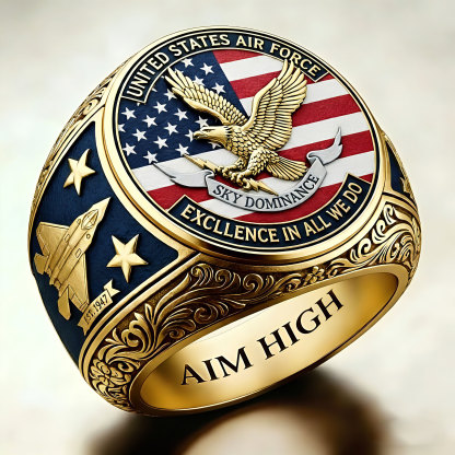 1776-2026 America Jubilee Ring