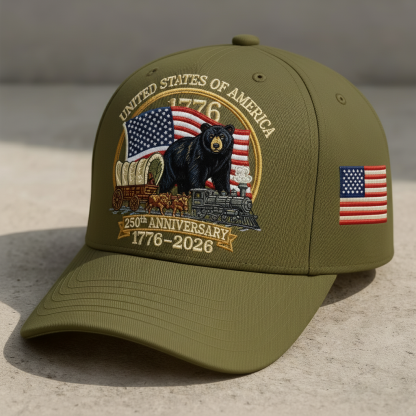United States of America 250th Anniversary Baseball Cap (1776 - 2026)