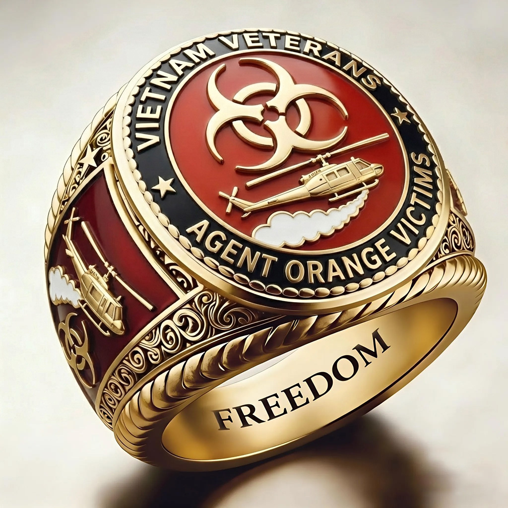 National Vietnam War Memorial Ring