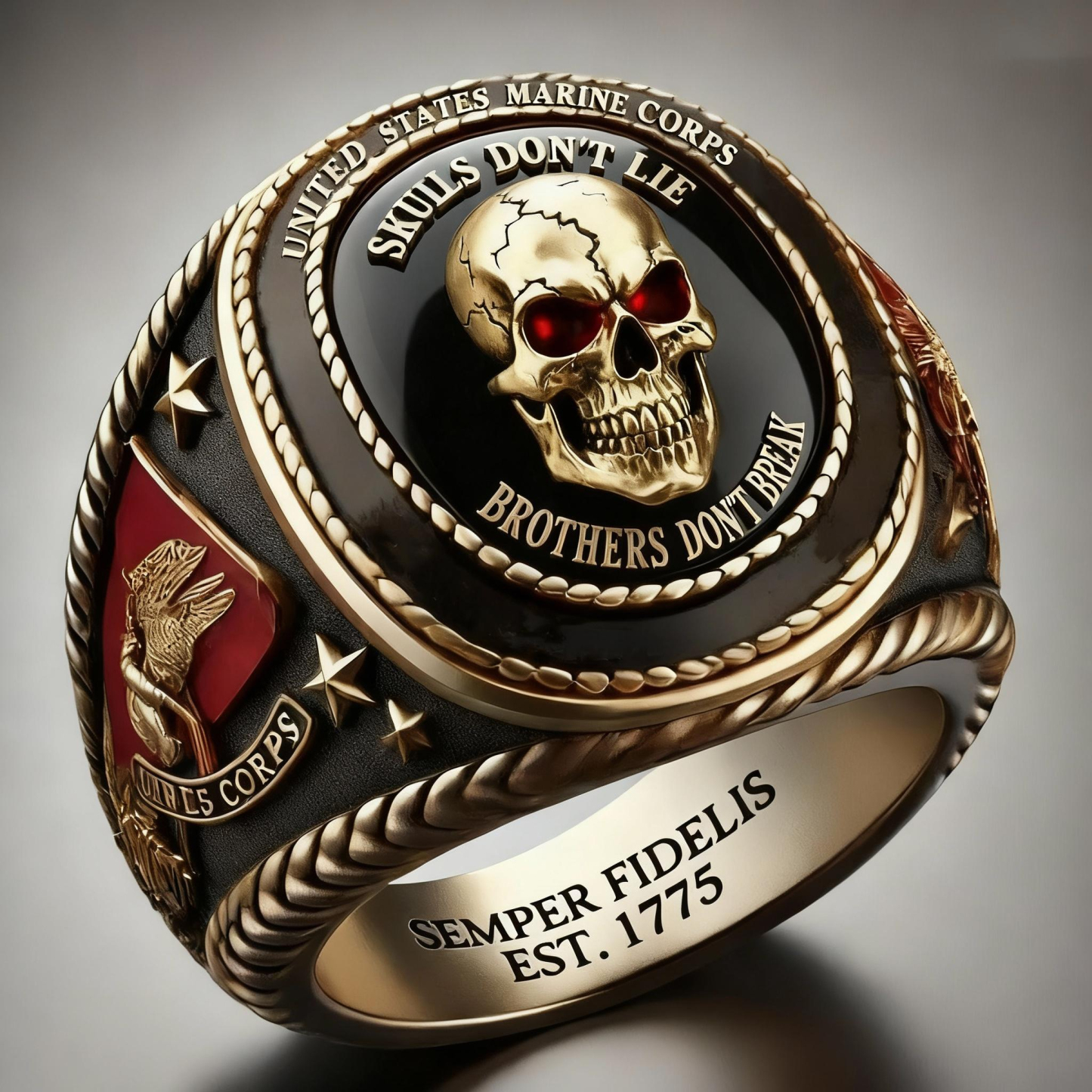 Old Fuckers Club �C Lifetime Member Ring