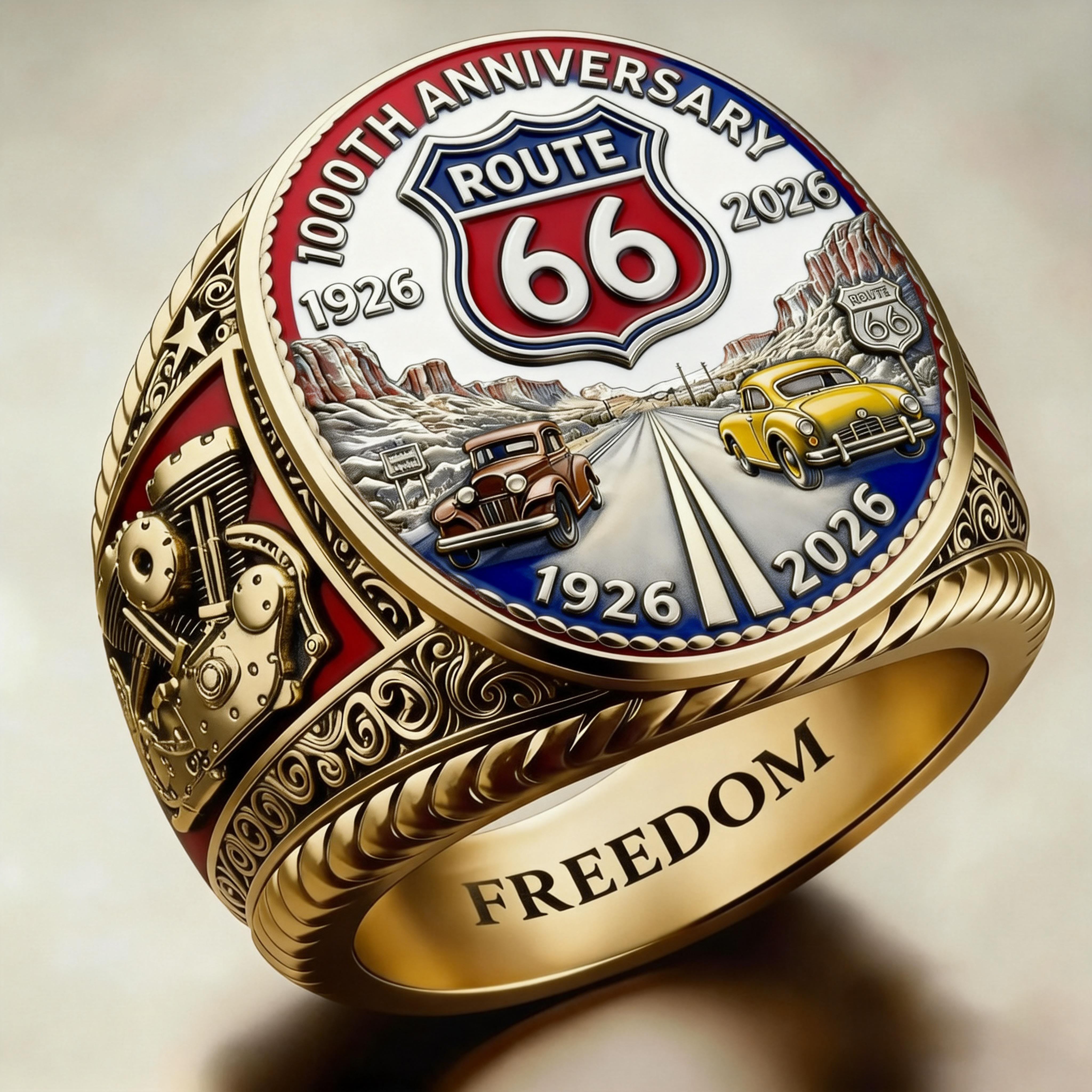 Steampunk Mechanical Gear Industrial Motorcycle Style Signet Ring