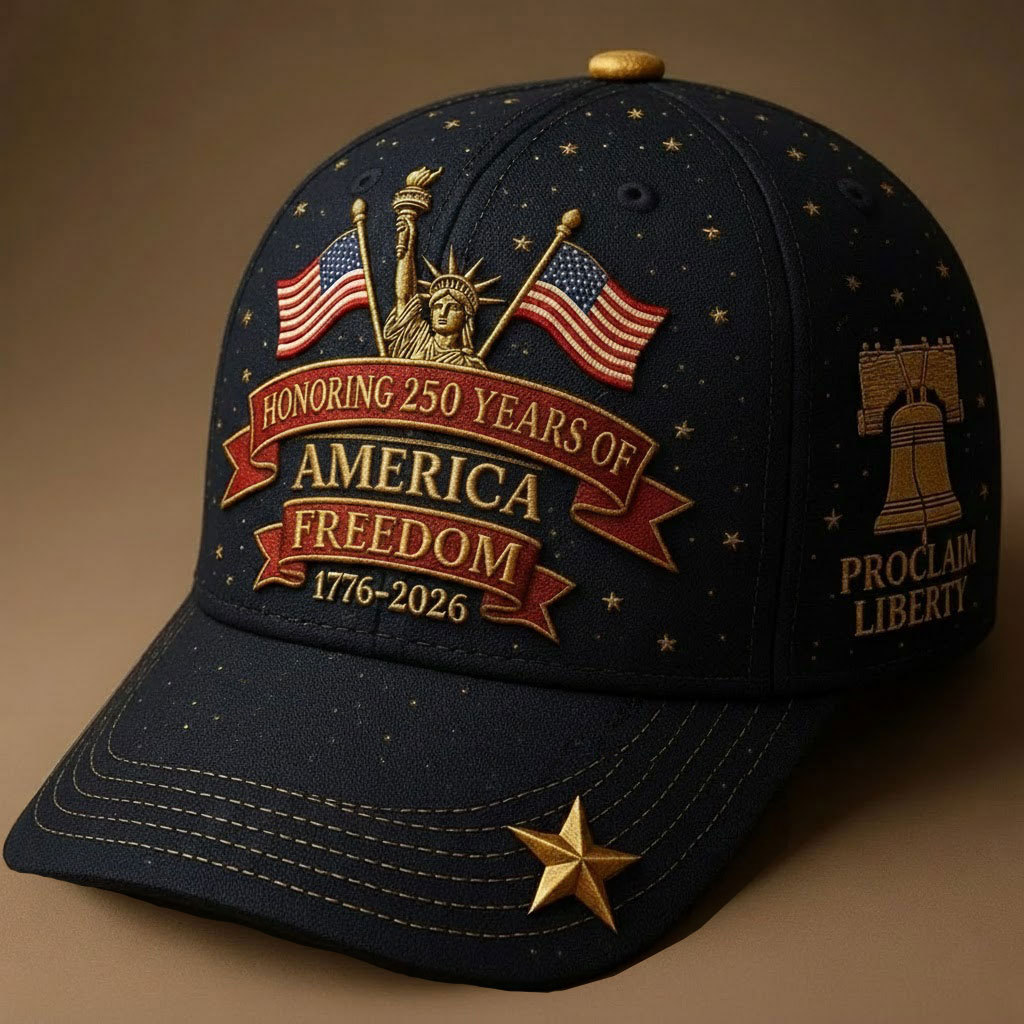 USA 250th Anniversary Commemorative Baseball Cap