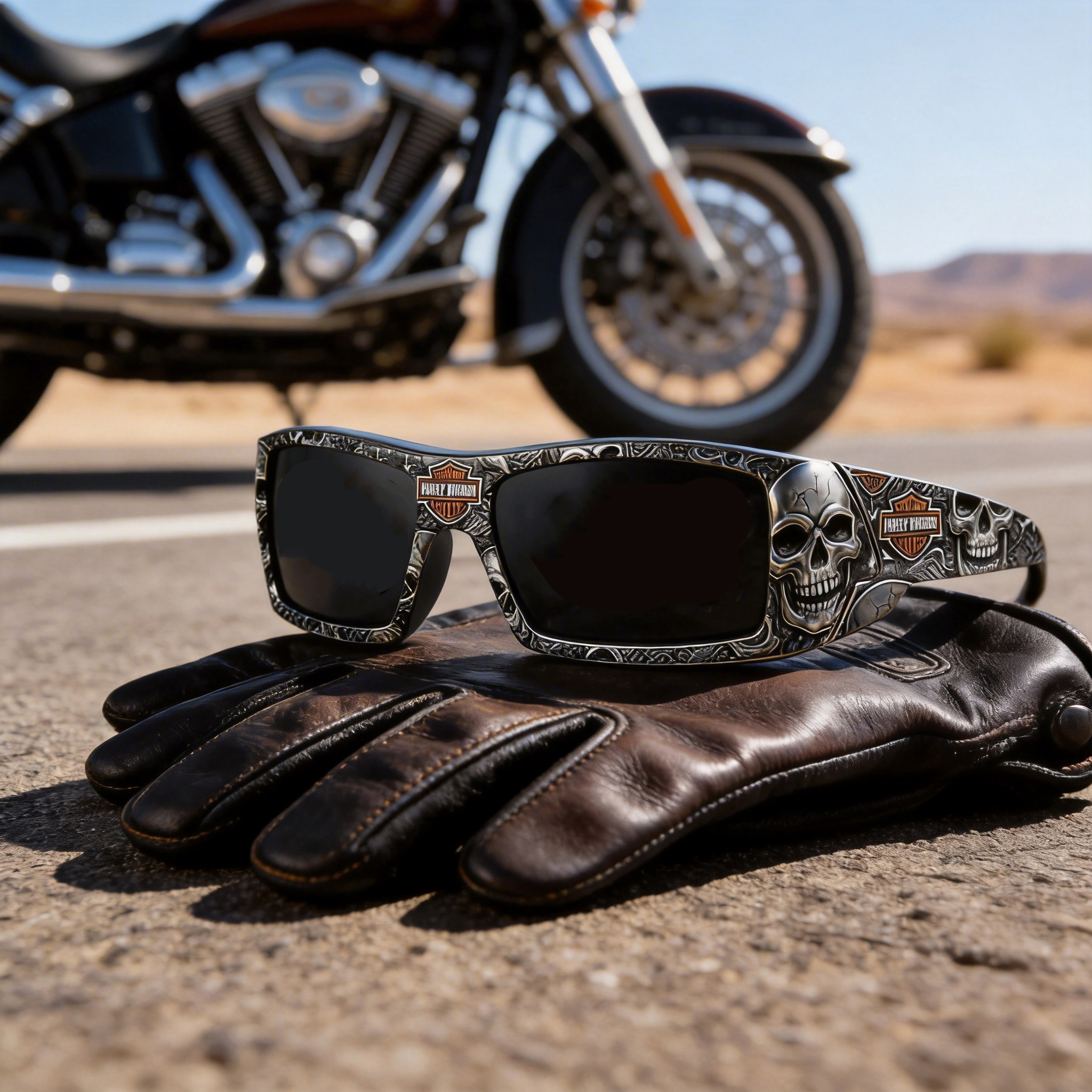 Design Harley-Inspired Rider Sunglasses