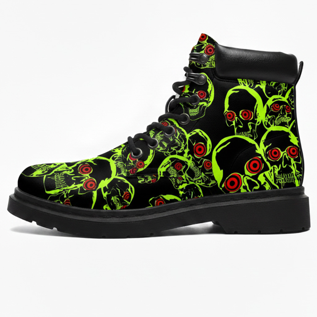 Heavy Metal Punk Biker Boots