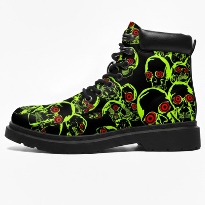 Heavy Metal Punk Biker Boots
