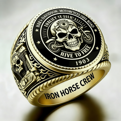 Rugged Biker Ring