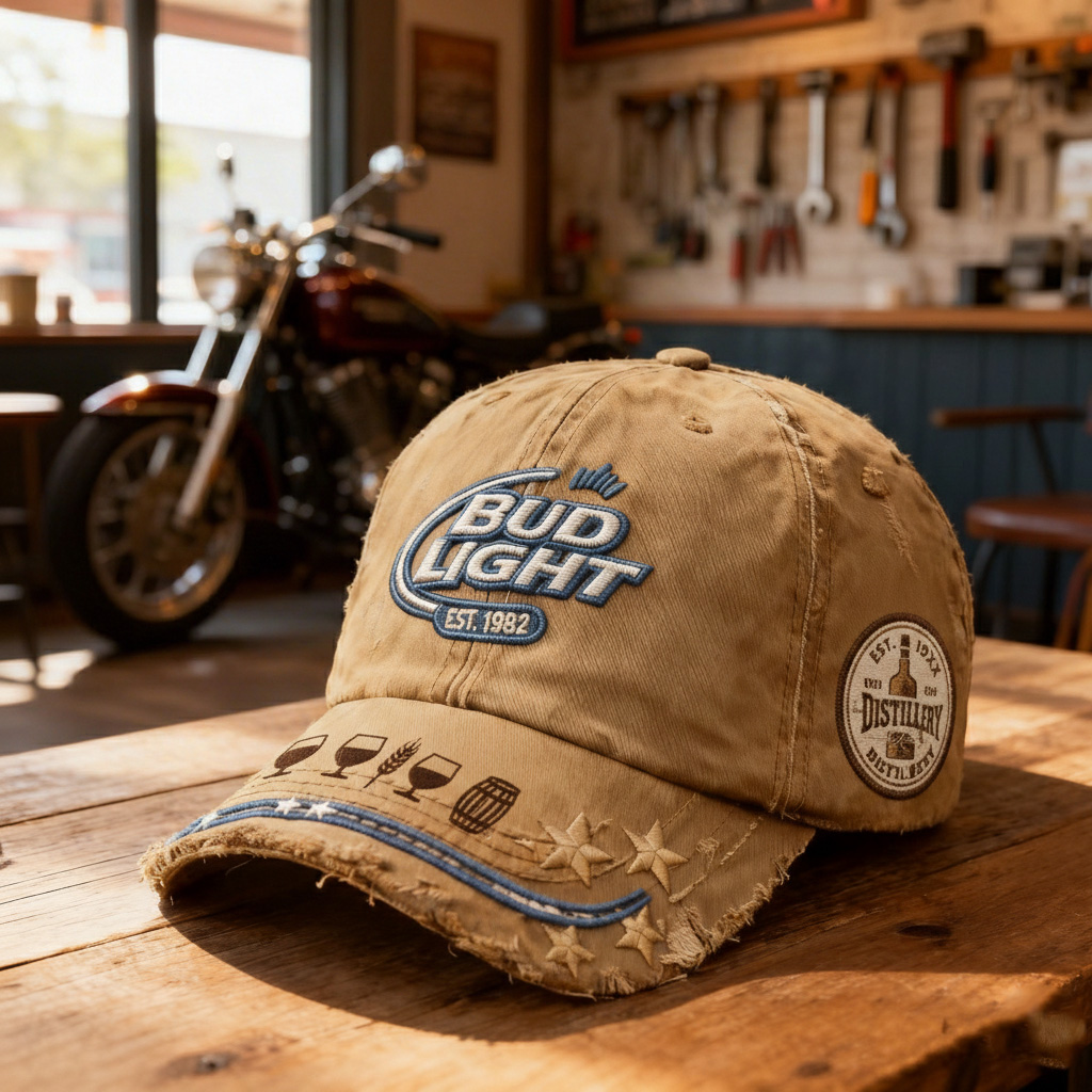 Vintage Distressed Outdoor Baseball Cap