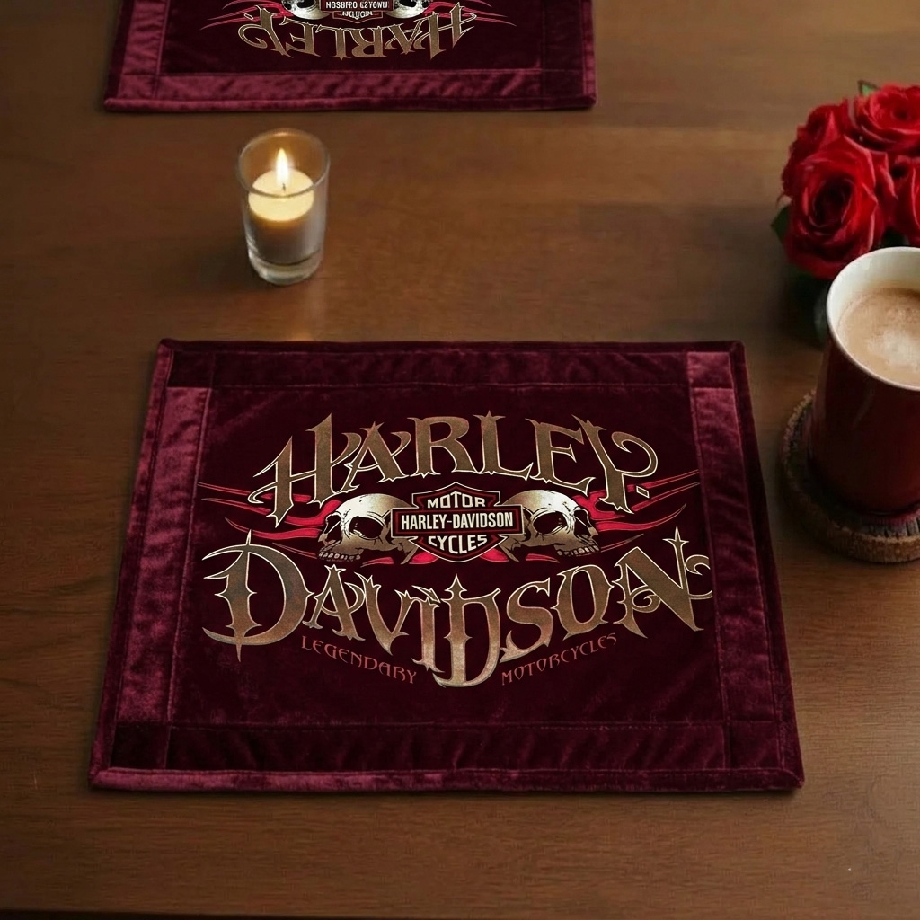 Legendary Rider Series Quilted Placemat