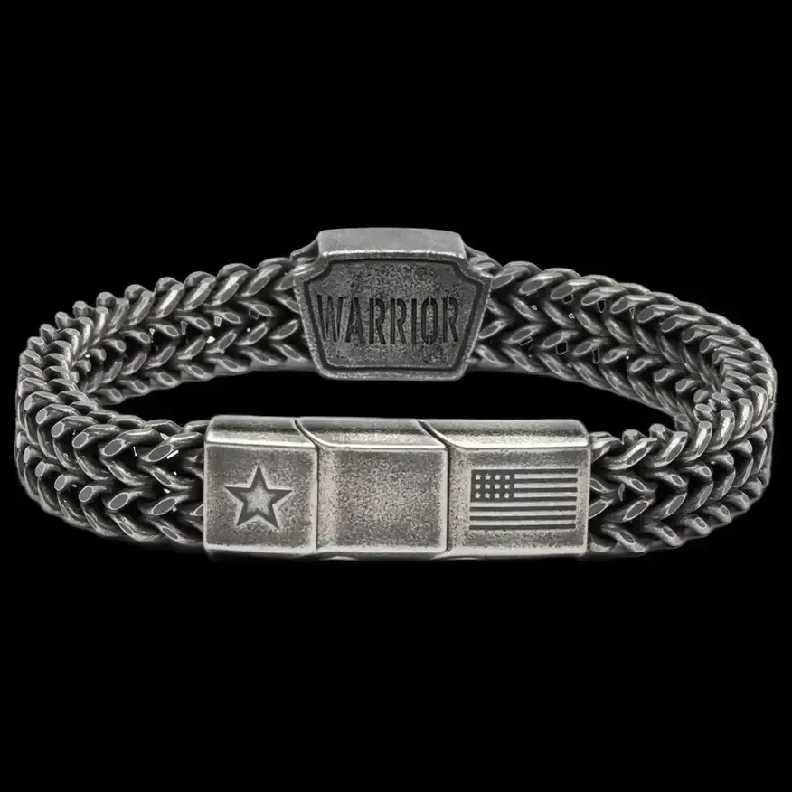 Vintage Industrial Chain Bracelet for Men · Built for the Fearless