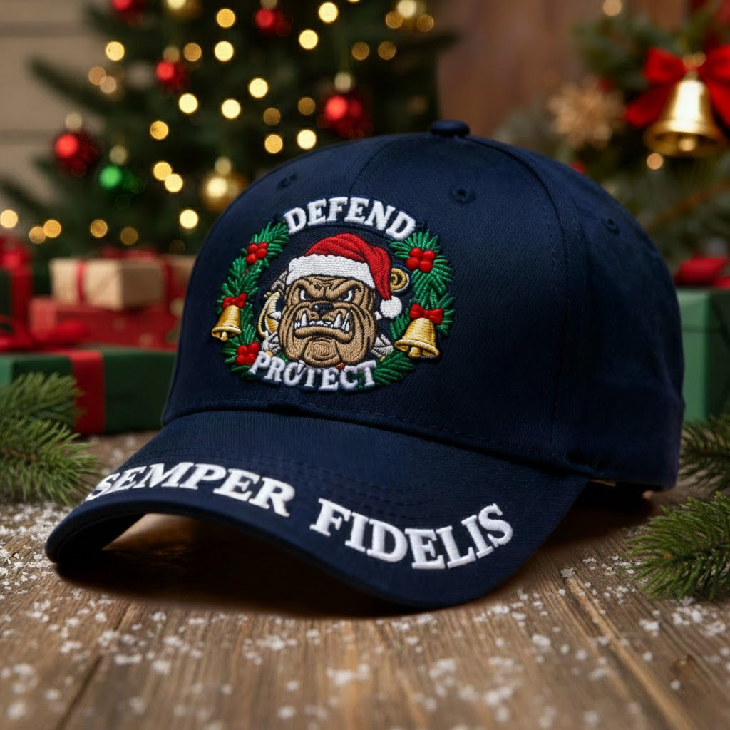 Celebrate Christmas with Semper Fidelis – Defend and Protect Your Holiday Spirit Cap