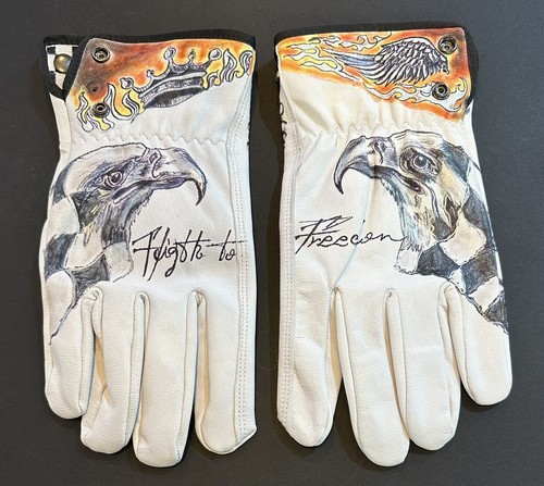 Men motorcycle gloves leather