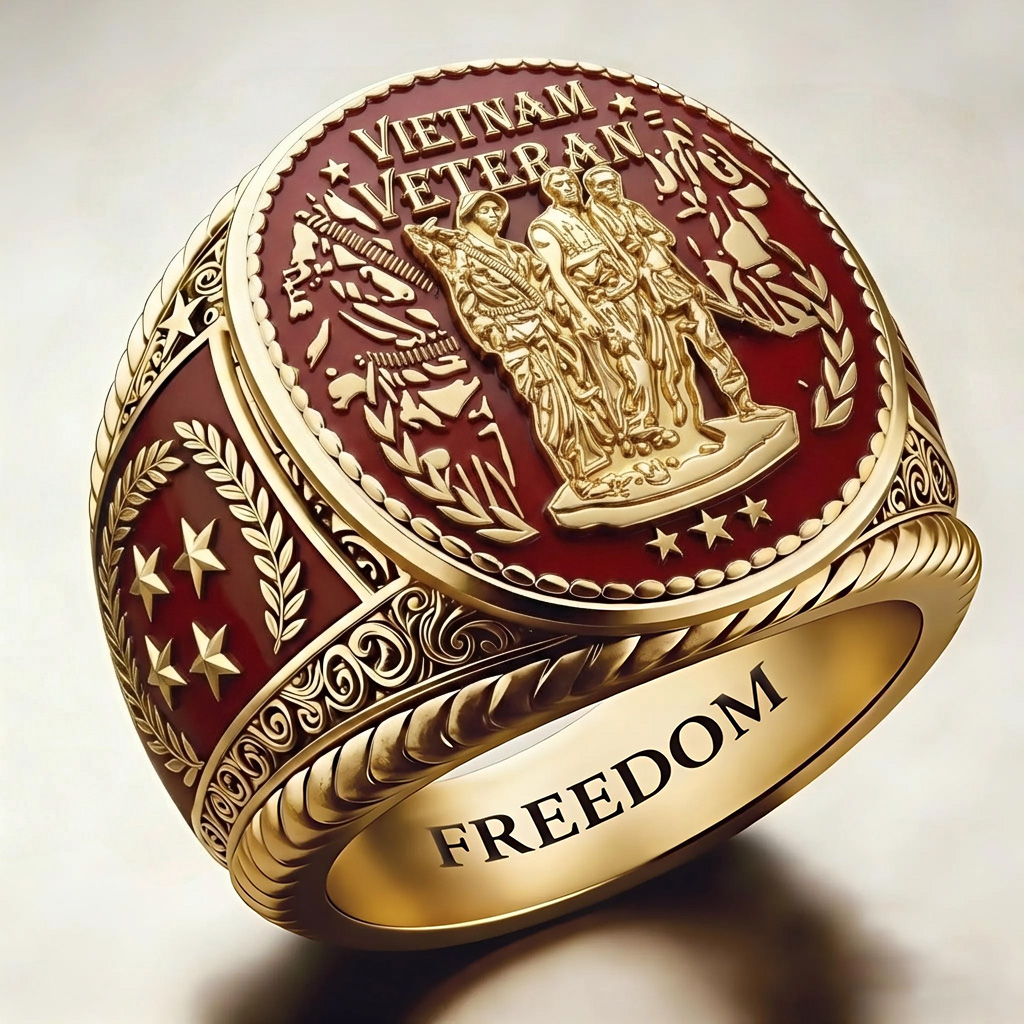 National Vietnam War Memorial Ring