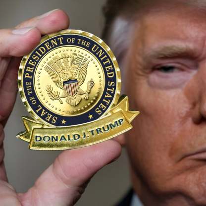 Republican State Commemorative Challenge Coin - US Patriotic Pride Gifts For Conservative Supporters -  History Remembers The Bold