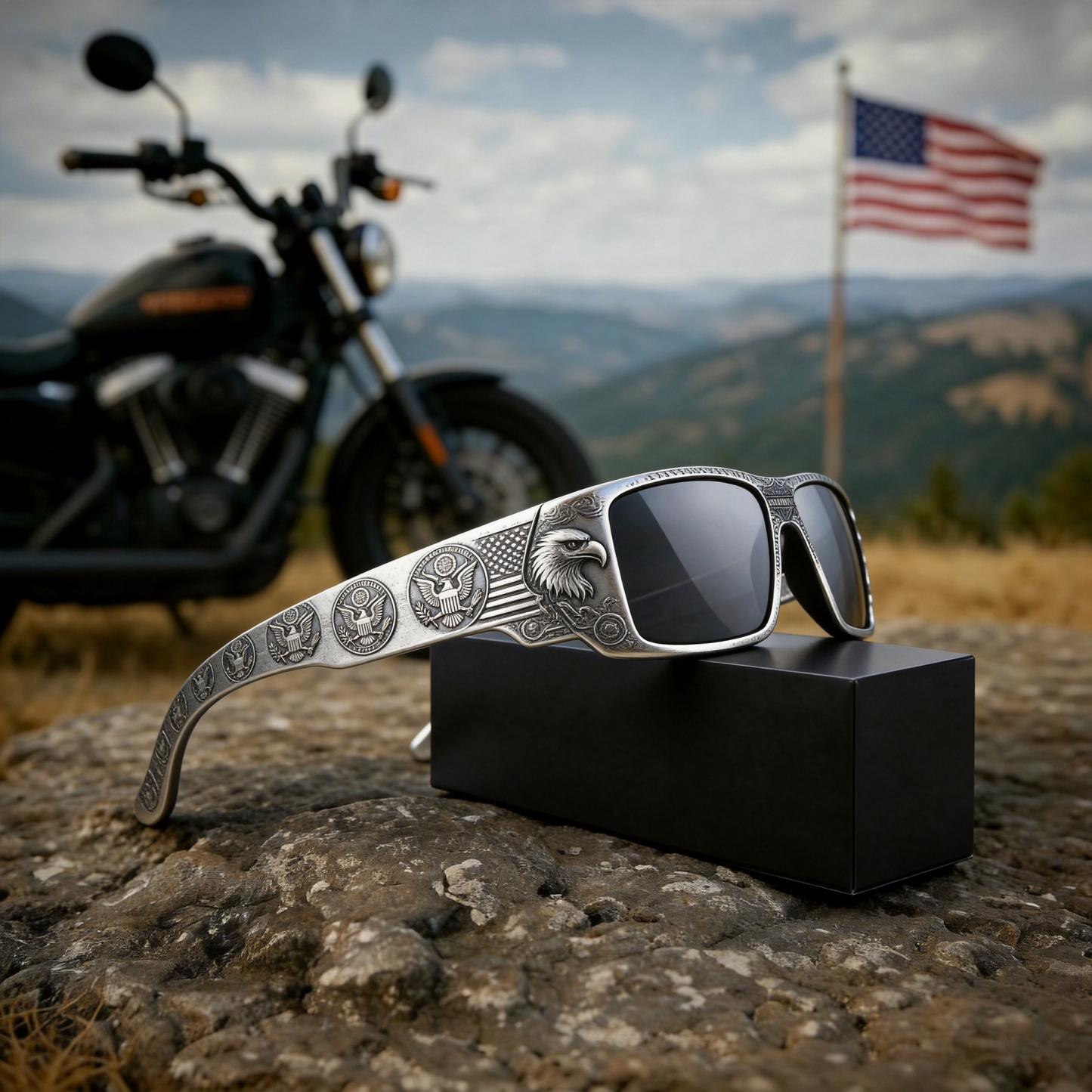 Design Harley-Inspired Rider Sunglasses