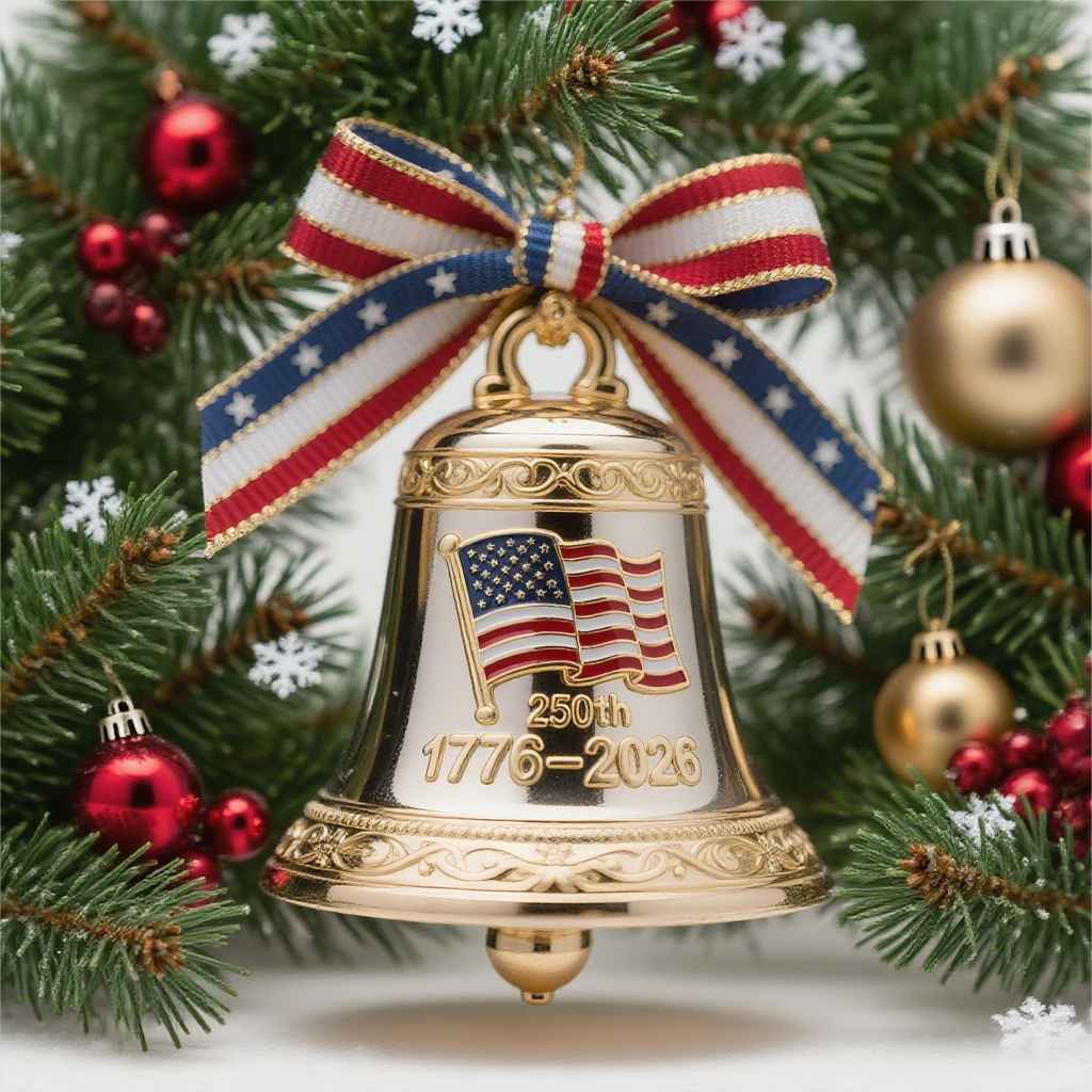 🔥LAST DAY 49% OFF - U.S. 250th Anniversary Edition - Vintage Liberty Bell Ornament