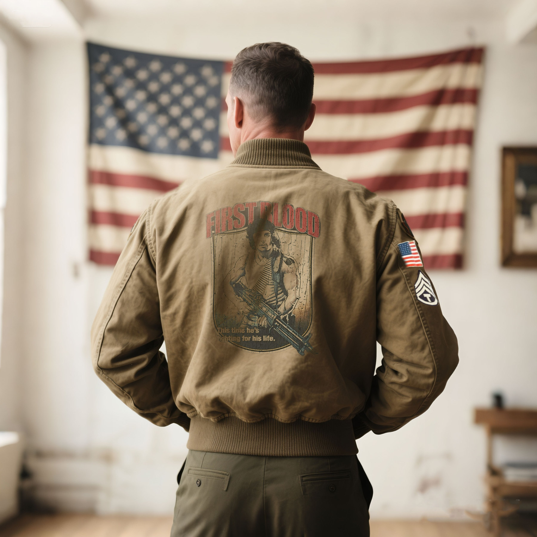 [Copy]Love Your Freedom Thank A Veteran - Veterans - Memorial Day jacket