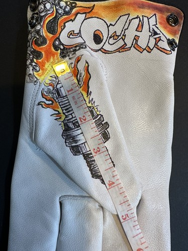 Men motorcycle gloves leather