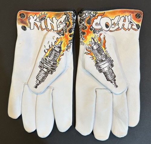 Men motorcycle gloves leather