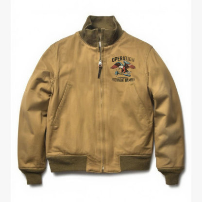 American-style midnight sledgehammer action theme printed jacket