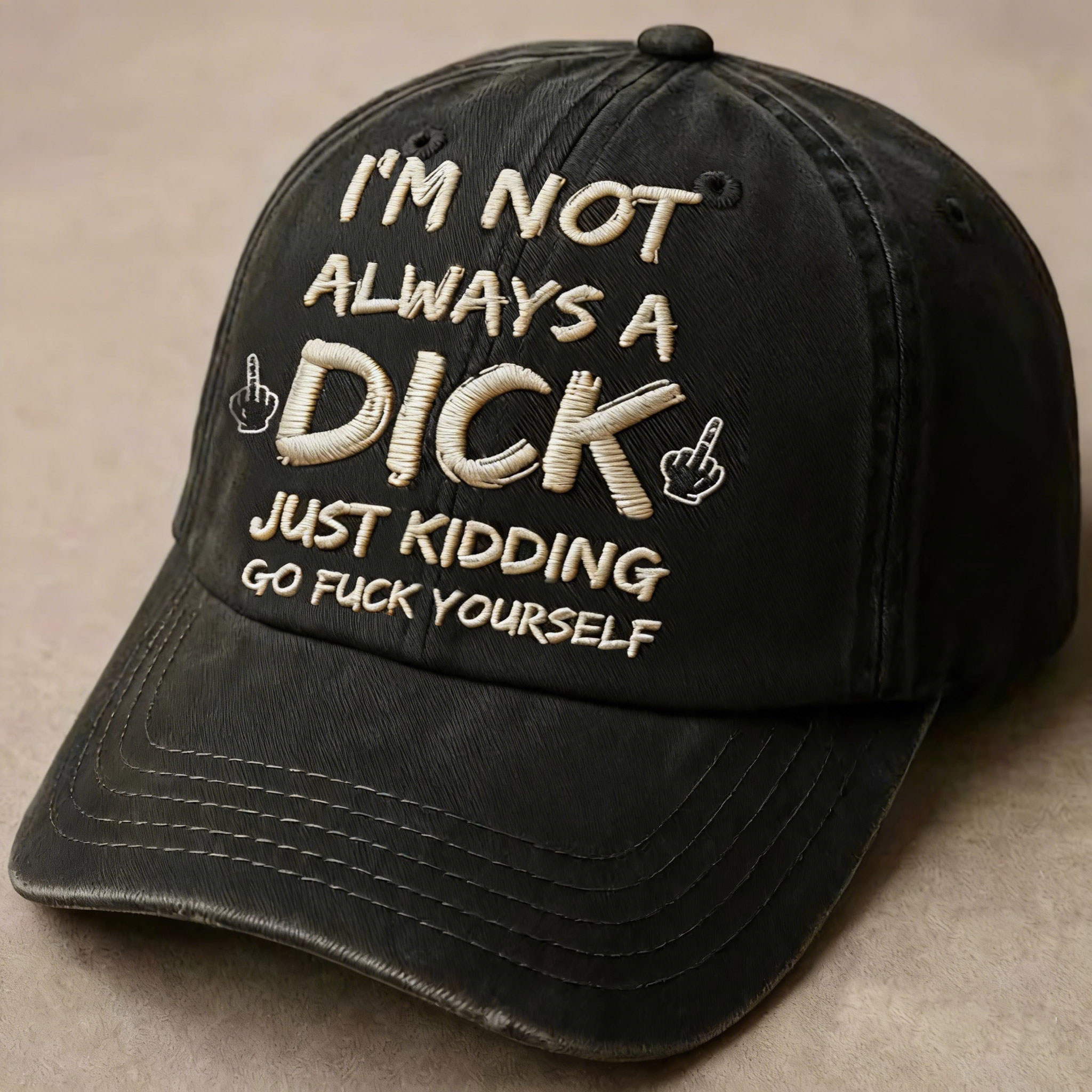 "GO FUCK YOURSELF" Statement Dad Hat