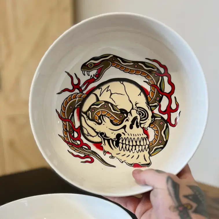 Vintage Art Decorative Plates