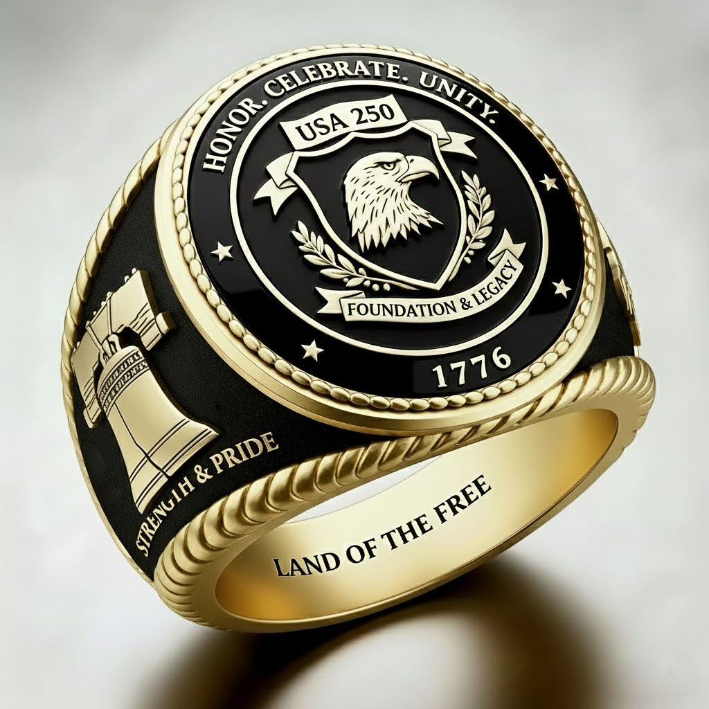 USA 250th Anniversary Ring