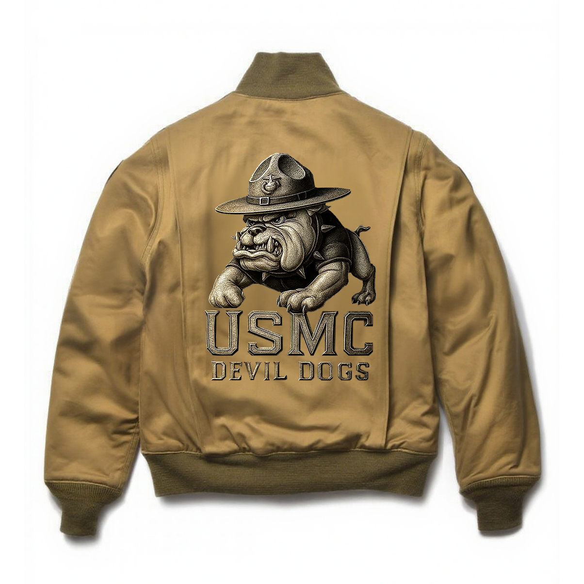 Devil Dog USMC Commemorative long-sleeved jacket