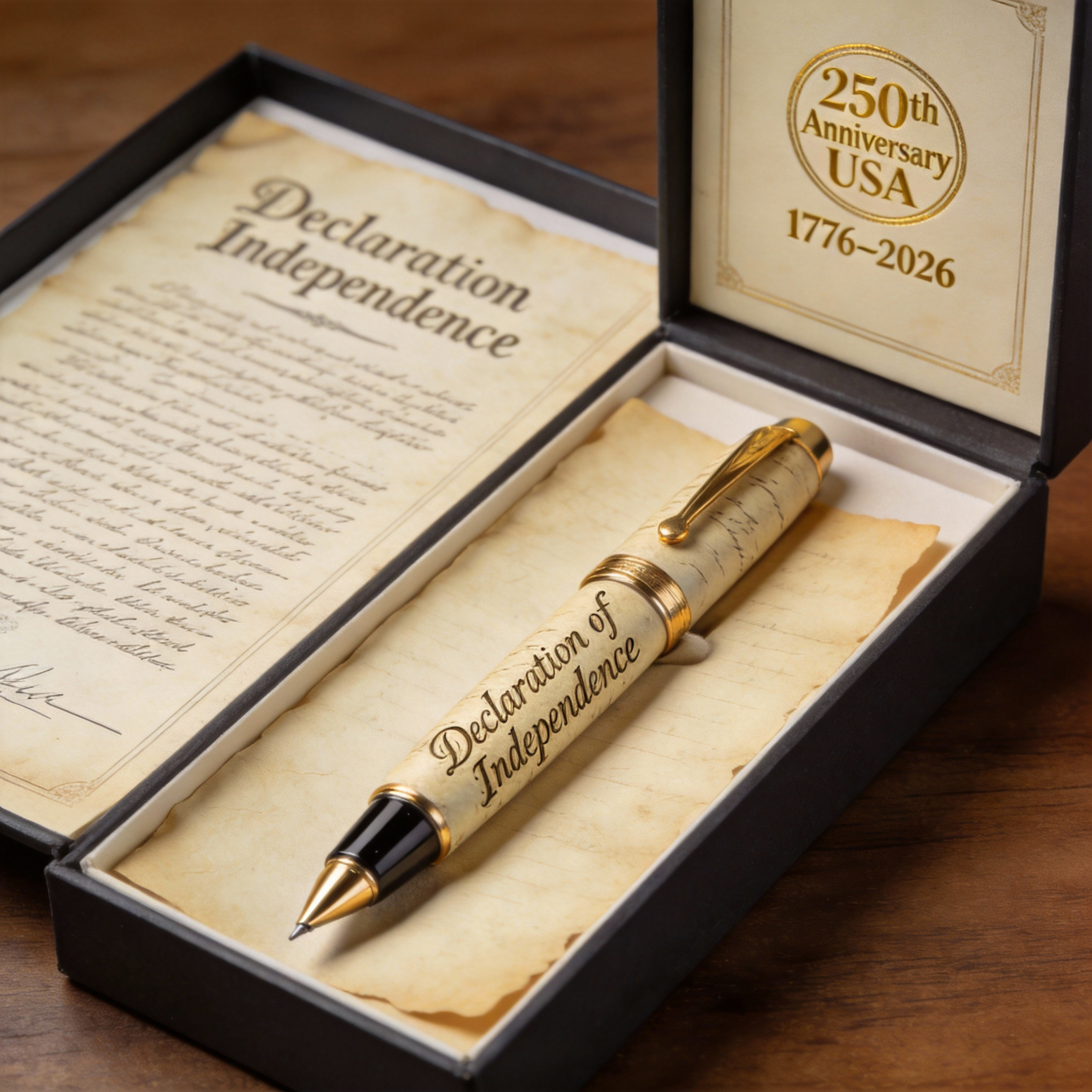Declaration of Independence Text Limited Edition Pen