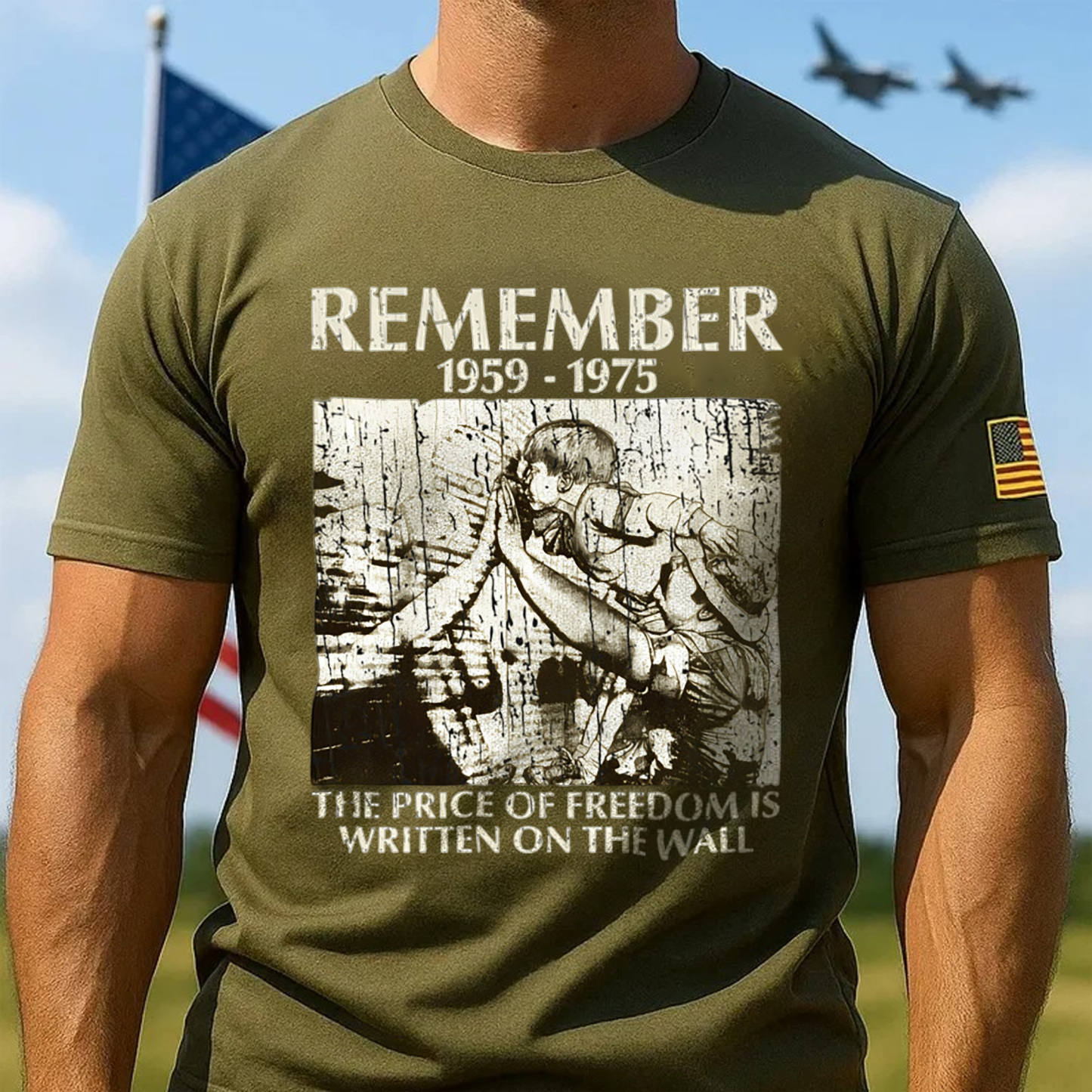 USMC cou niky boy T-shirt