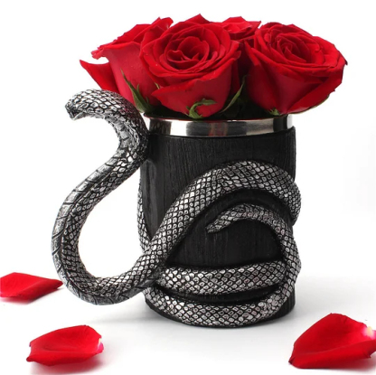 World Norse Coiled Serpent Mug