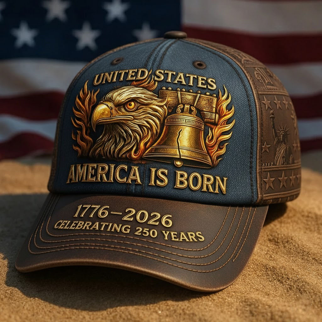 USA 250th Anniversary Commemorative Baseball Cap