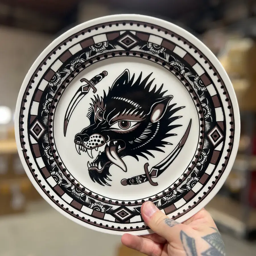 Vintage Art Decorative Plates