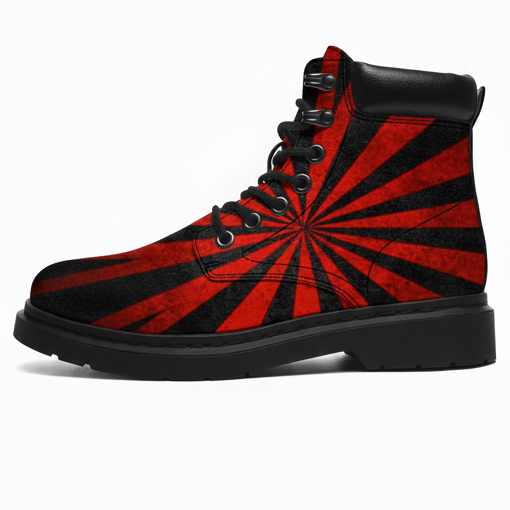 Heavy Metal Punk Biker Boots