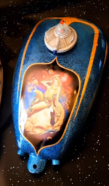 motorcycle gas tank decal