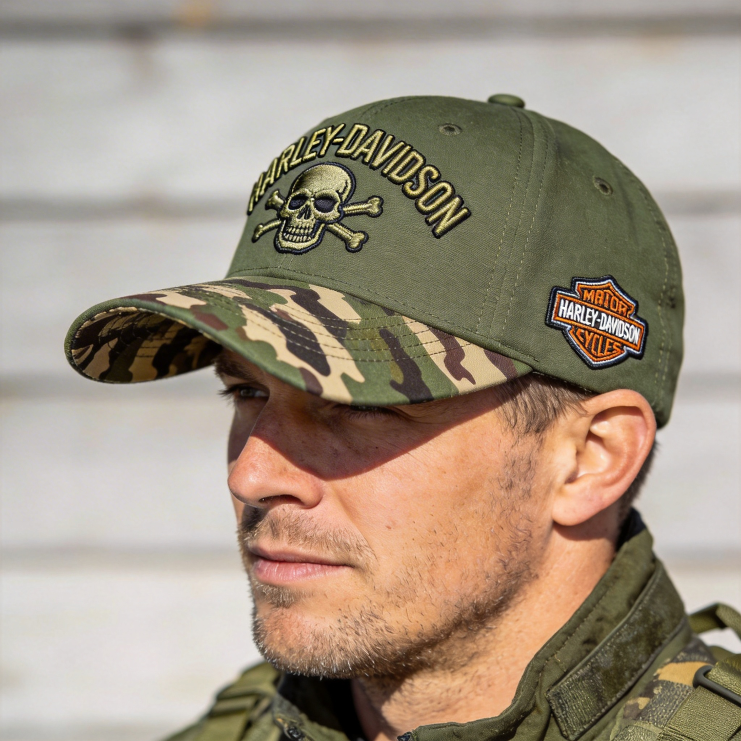 Biker Style Baseball Cap