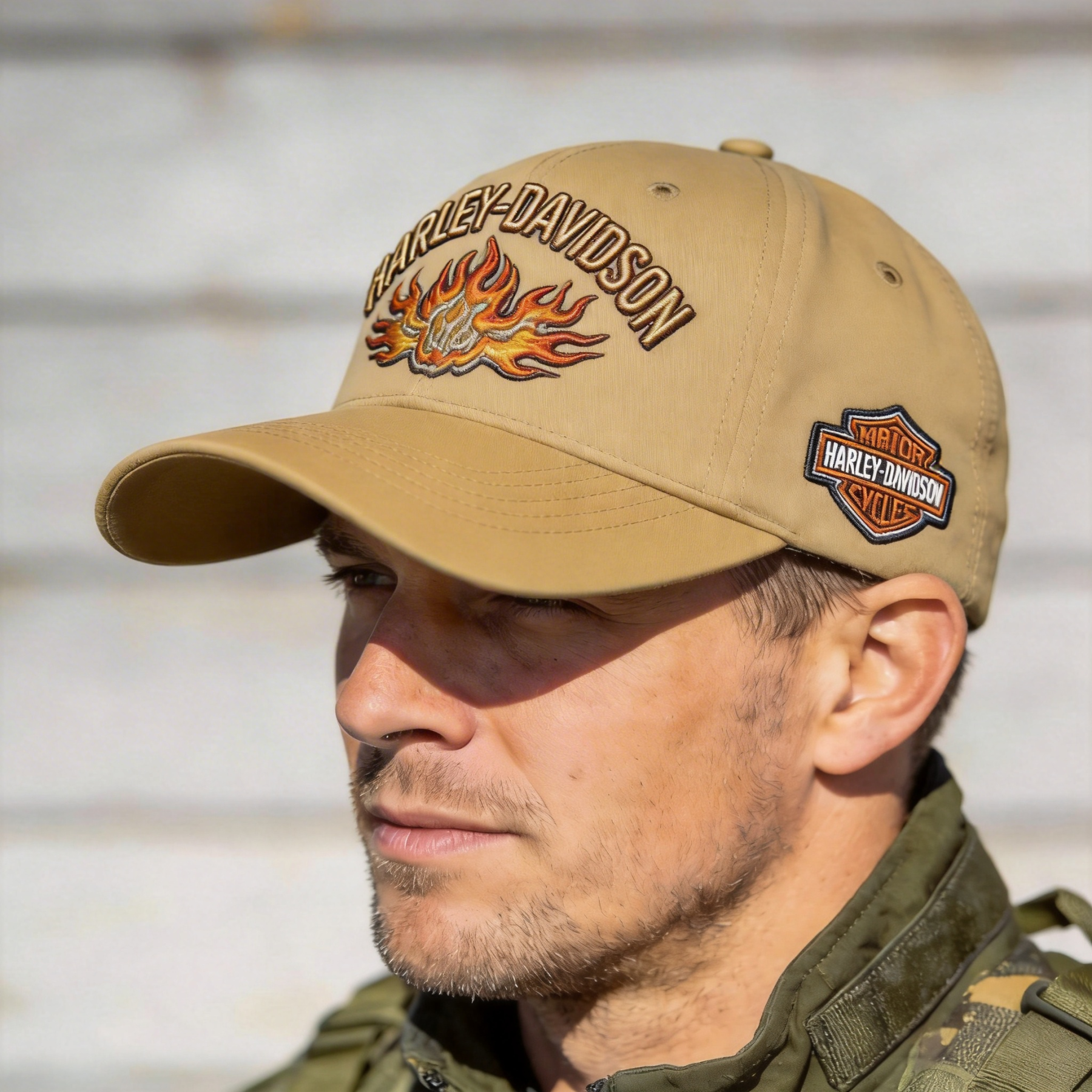 Harley-style Motorcycle Cap