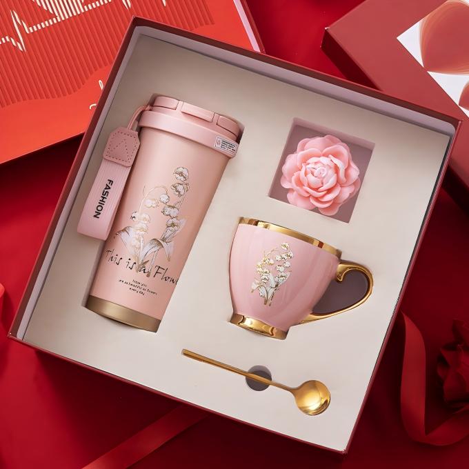 Valentine’s Day Premium Thermal Cup – Elegant & Practical Gift for Loved Ones