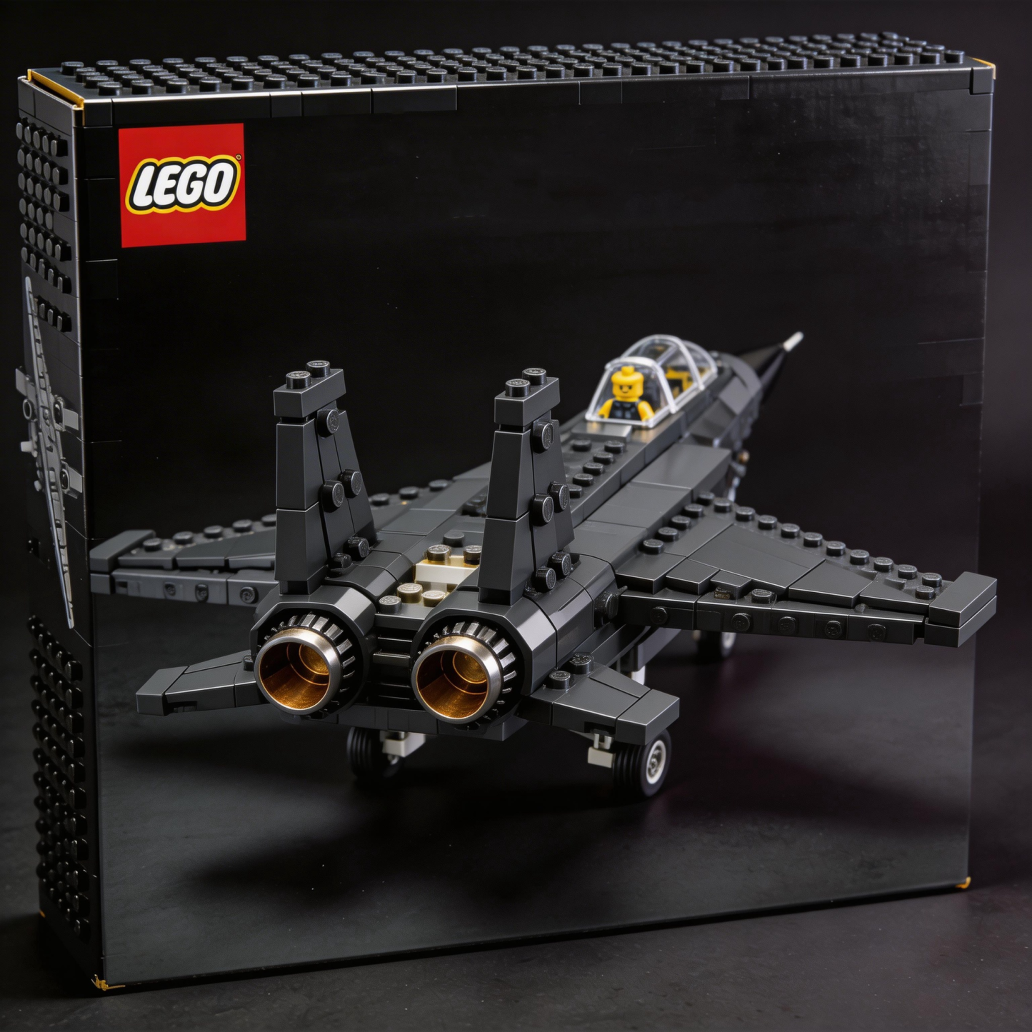 B-1B Lancer Supersonic Bomber building blocks