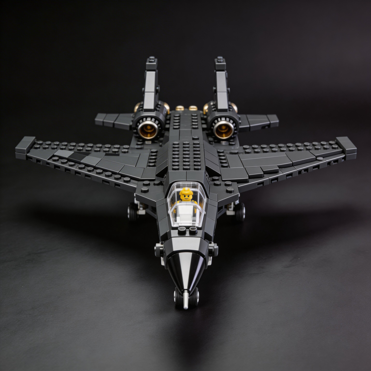 B-1B Lancer Supersonic Bomber building blocks