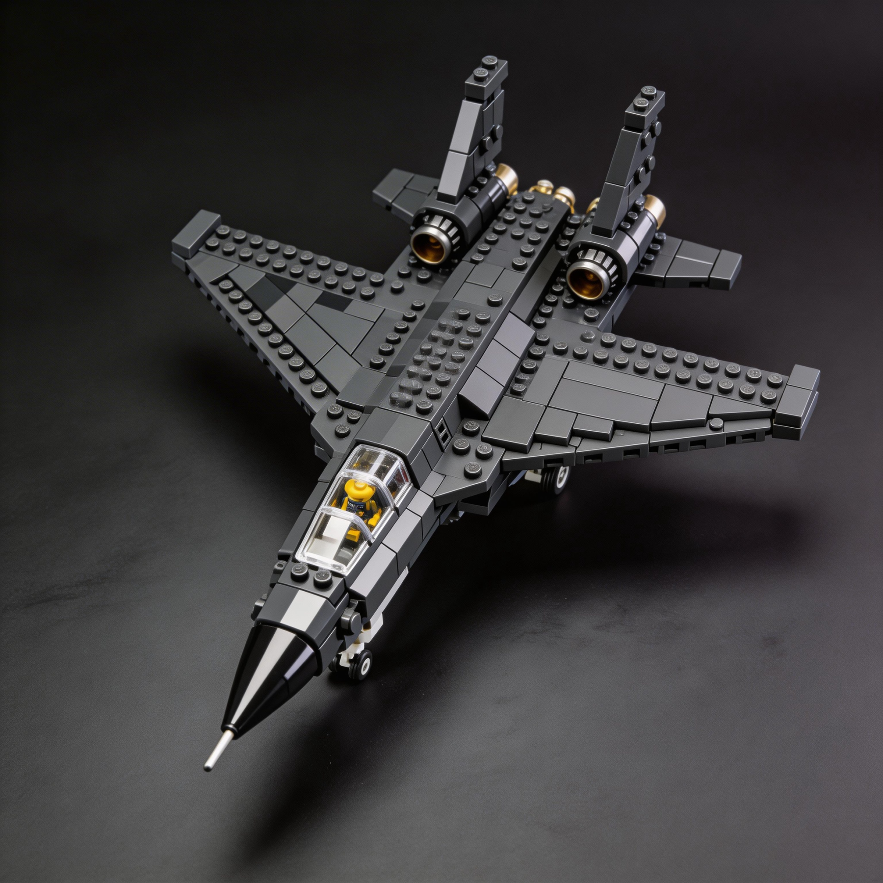 B-1B Lancer Supersonic Bomber building blocks