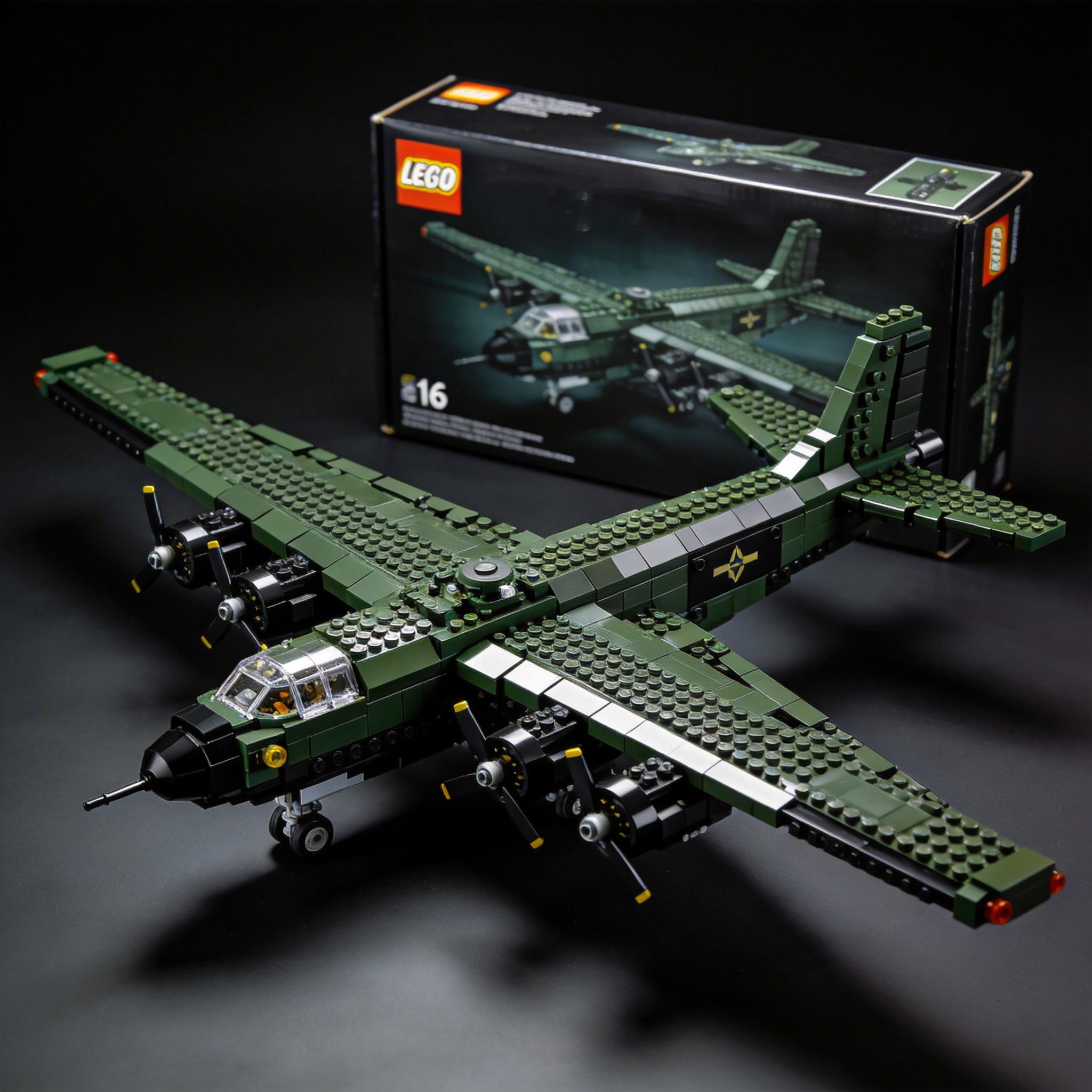 B-52 Strategic Bomber building blocks